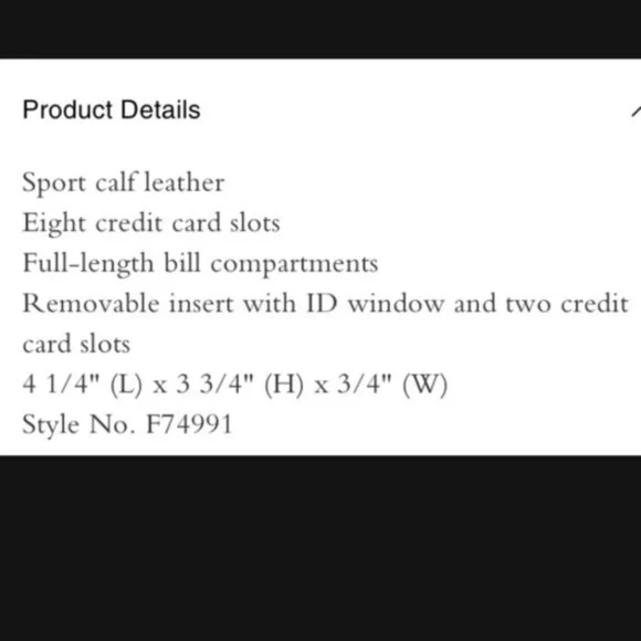 Men’s black leather Coach 3 in 1 wallet NWT. ID card holder slides out - Picture 12 of 16